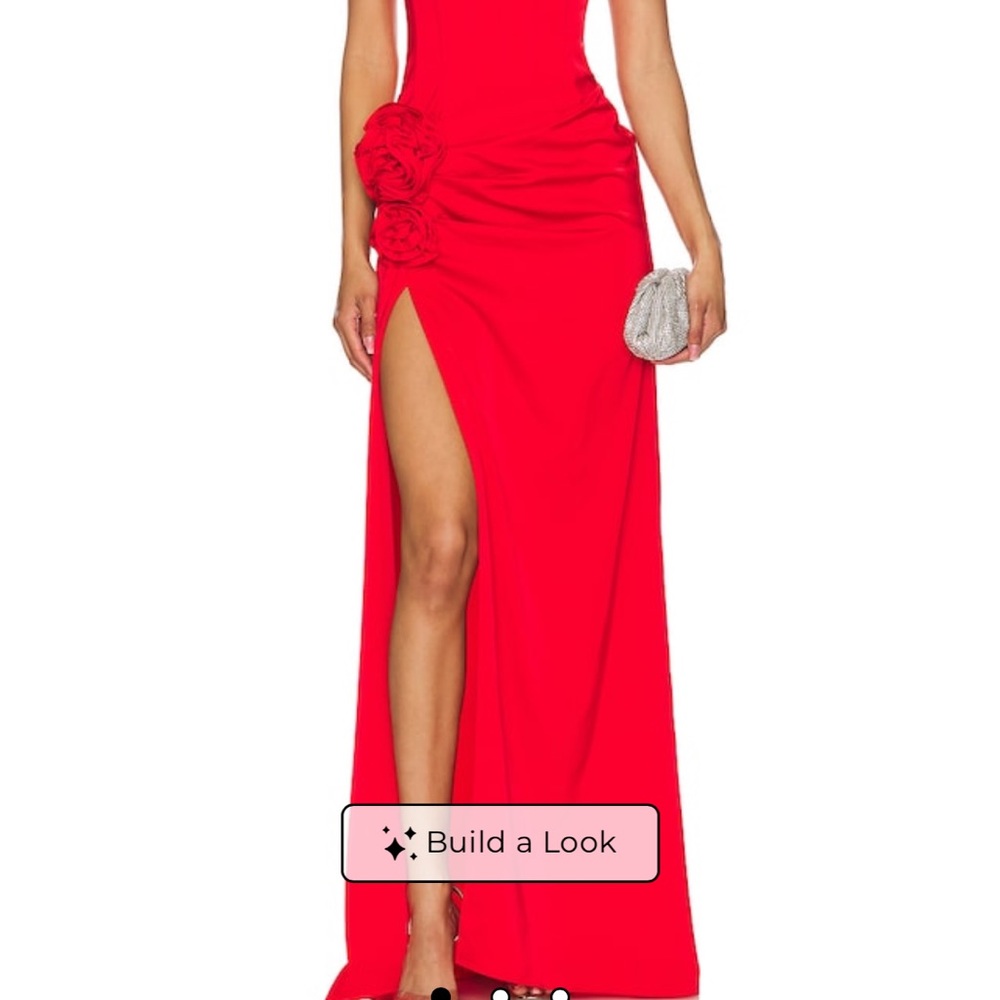 NBD Vibrant Red Maxi Dress